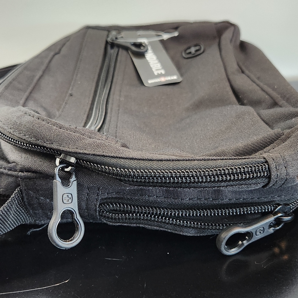 SwissGear Black Travel Backpack